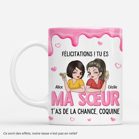 8402MFR1 effet dimpression 3d mug personnalise meilleure amie etre ma soeur 8402m8dne