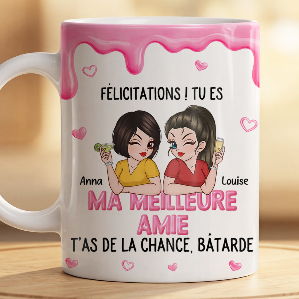 8402MFR2 effet dimpression 3d mug personnalise meilleure amie etre ma soeur 8402m8dne