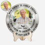 8426QFR1 plaque bois personnalisee commemorative mamie papy mon esprit te parle encore 8426qcpab