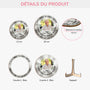 8426QFR3 plaque bois personnalisee commemorative mamie papy mon esprit te parle encore 8426qcpab