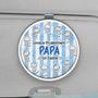 8433GFR1 clip pare soleil voiture personnalise papa maman conduis prudemment 8433gtyeb