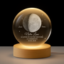 8448LFR1 veilleuse boule de cristal personnalisee couple la nuit notre histoire a commence 8448lshag