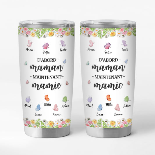 8457TFR1 effet dimpression 3d mug isotherme personnalise 590ml avec dessin dabord maman ensuite mamie 8457t8pca