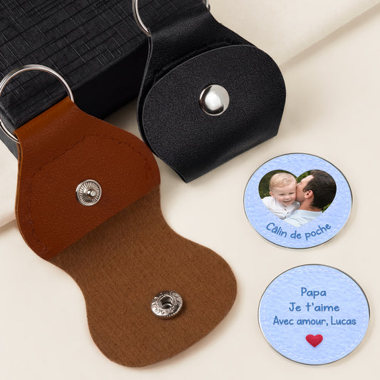 8463AFR2 effet dimpression 3d calin de poche personnalise photo_ je taime maman mamie 8463aj8pta