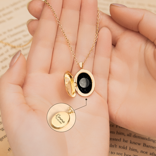 8471JFR2 collier personnalise photo_ cadeau original femme avec phase de la lune 8471j8f5a