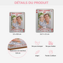 8475GFR4 clip pare soleil voiture personnalise famille conduis prudemment papa maman papy mamie 8475g6czb