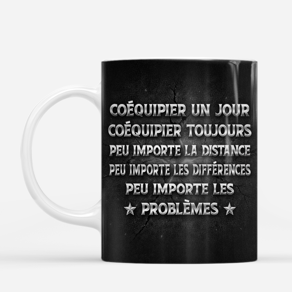 8492MFR2 effet dimpression 3d mug personnalise prenom frere un jour ami un jour 8492m3eme