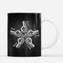 8492MFR3 effet dimpression 3d mug personnalise prenom frere un jour ami un jour 8492m3eme
