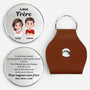 8493AFR1 calin de poche personnalise photo_ frere et soeur est beau cadeau 8493ajsvre
