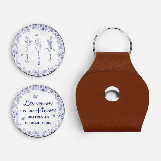 8500AFR1 calin de poche personnalise soeurs et amies commes des fleurs 8500ajsfle
