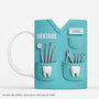 8541MFR1 effet dimpression 3d mug personnalise prenom femmehomme cadeau pour un dentiste 8541msp5b