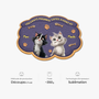 8558AFR1 paillasson chat personnalise a forme decoupee chat pourri gate 8558adavrd_4