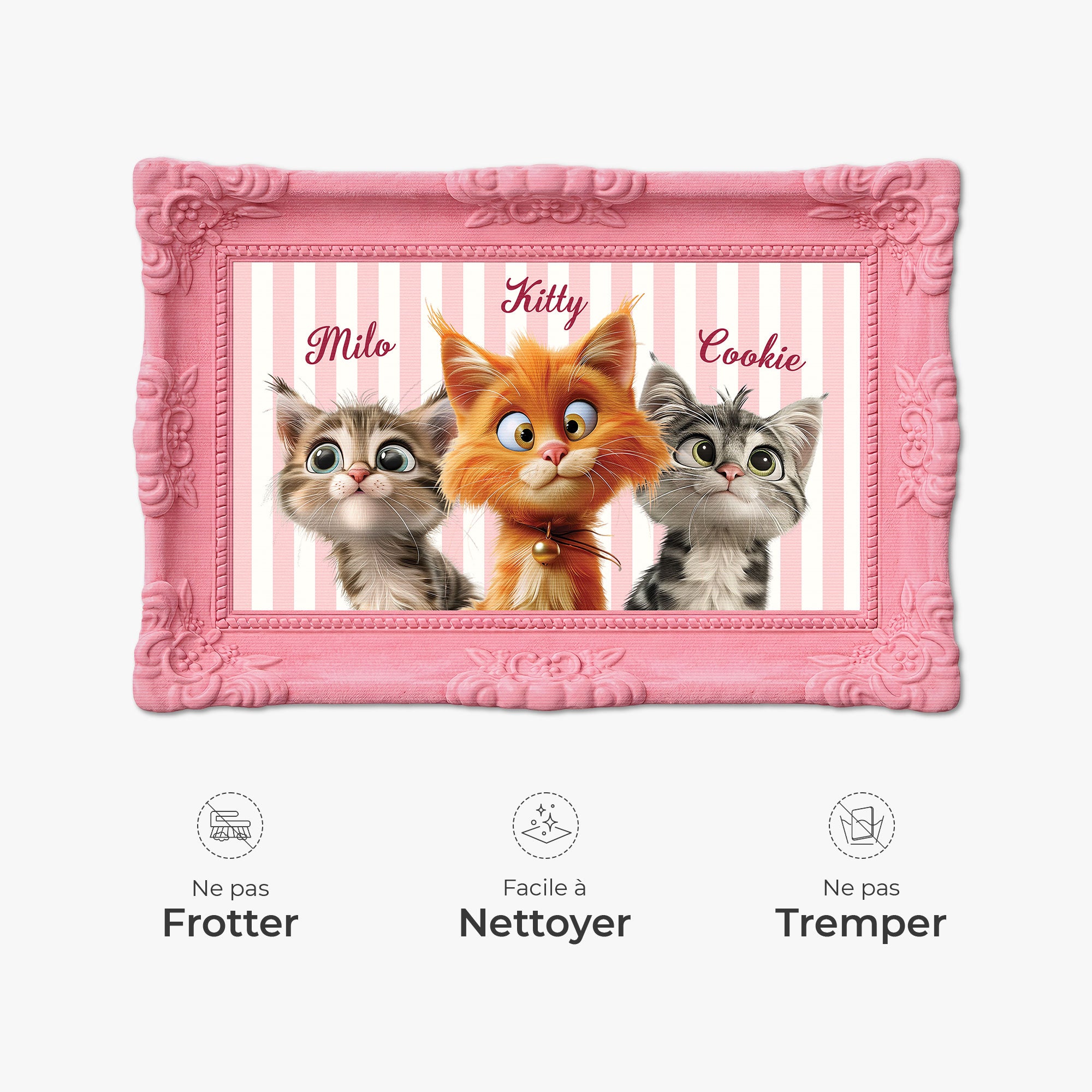 8596AFR5 effet dimpression 3d paillasson chat personnalise a forme originale photo de mon chat 8596adckld