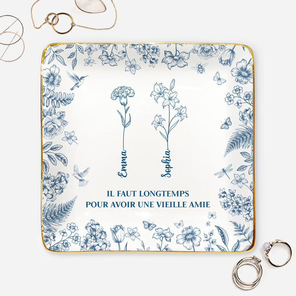 85992FR1 coupelle bijoux ceramique_ personnalisee toile bleue avoir une vieille amie 85992_6a4c92a7 eca6 4066 bb0f 27ef3cea584d