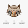 8626AFR4 paillasson chat personnalise a forme originale nous gouvernons la maison 8626ad8yrd