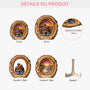 8721QFR3 effet dimpression 3d plaque en bois personnalisee cadeau couple ensemble 8721qapwg