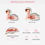 8764GFR4 clip pare soleil de voiture personnalise photo couple cadeau mari petit ami conduis prudemment 8764g8hzb