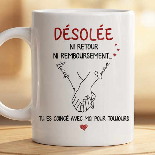 8767MFR2 tasse a cafe a personnaliser texte cadeau couple ni retour ni remboursement 8767mchcg_31dd7467 10d8 46fb 8390 ccd22ebb6b52
