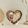 8802QFR2 effet dimpression 3d plaque bois personnalisee_ photo couple de notre premier baiser 8802qnpag