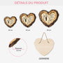 8802QFR3 effet dimpression 3d plaque bois exterieur personnalisee_ photo couple de notre premier baiser 8802qnpag