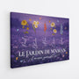 8885CFR2 tableau personnalise mamie maman le jardin de mamie avec amour 8885csyoa