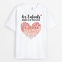 8890AFR1 la vie merveilleuse avec enfants tee shirt personnalise cadeau maman papa 8890asqaa