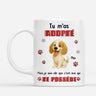 8895MFR1 tasse personnalisee chien c_est moi qui te possede 8895msdkc