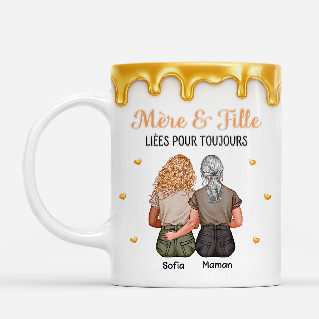 8916MFR2 effet dimpression 3d mug personnalisable famille un lien entre maman papa et enfant 8916msh5a