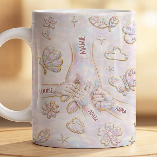 8937MFR2 effet dimpression 3d tasse personnalisee maman mamie amour pour ses enfants 8937m3qza