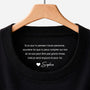 8942AFR1 tee shirt personnalise texte a l_interieur du col noir hommefemme fille et fils compter sur moi 8942aa8lma