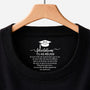 8964AFR1 tee shirt personnalise noir avec texte a l_interieur du col cadeau pour diplome universitaire_ 8964aaavls_1