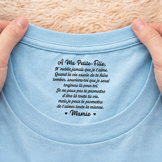 8977AFR1 tee shirt personnalise texte a l_interieur du col couleur claire femmehomme a mon fils et fille 8977aacvsa_2