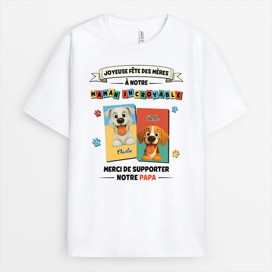 8989AFR1 t shirt personnalisable chien joyeuse fete des meres a ma maman chien 8989aavlc_1