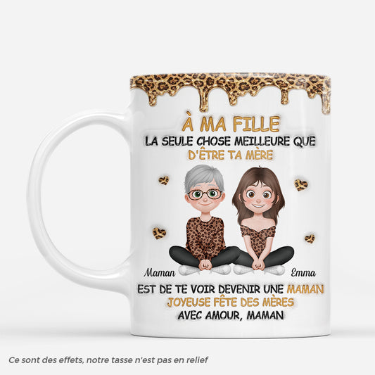 8993MFR1 effet dimpression 3d cadeau premiere fete des meres_ pour fille mug personnalise future maman 8993m8qaa