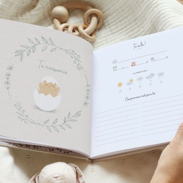 Livre Souvenirs de bébé première année