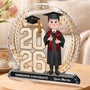 9000AFR2 bloc acrylique personnalise a forme decoupee cadeau felicitation diplome_ 9000aradas