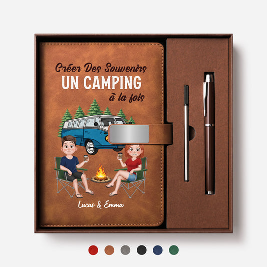 9011MFR1 coffret carnet note personnalise couple creer des souvenirs au camping 9011mo3vcg_2