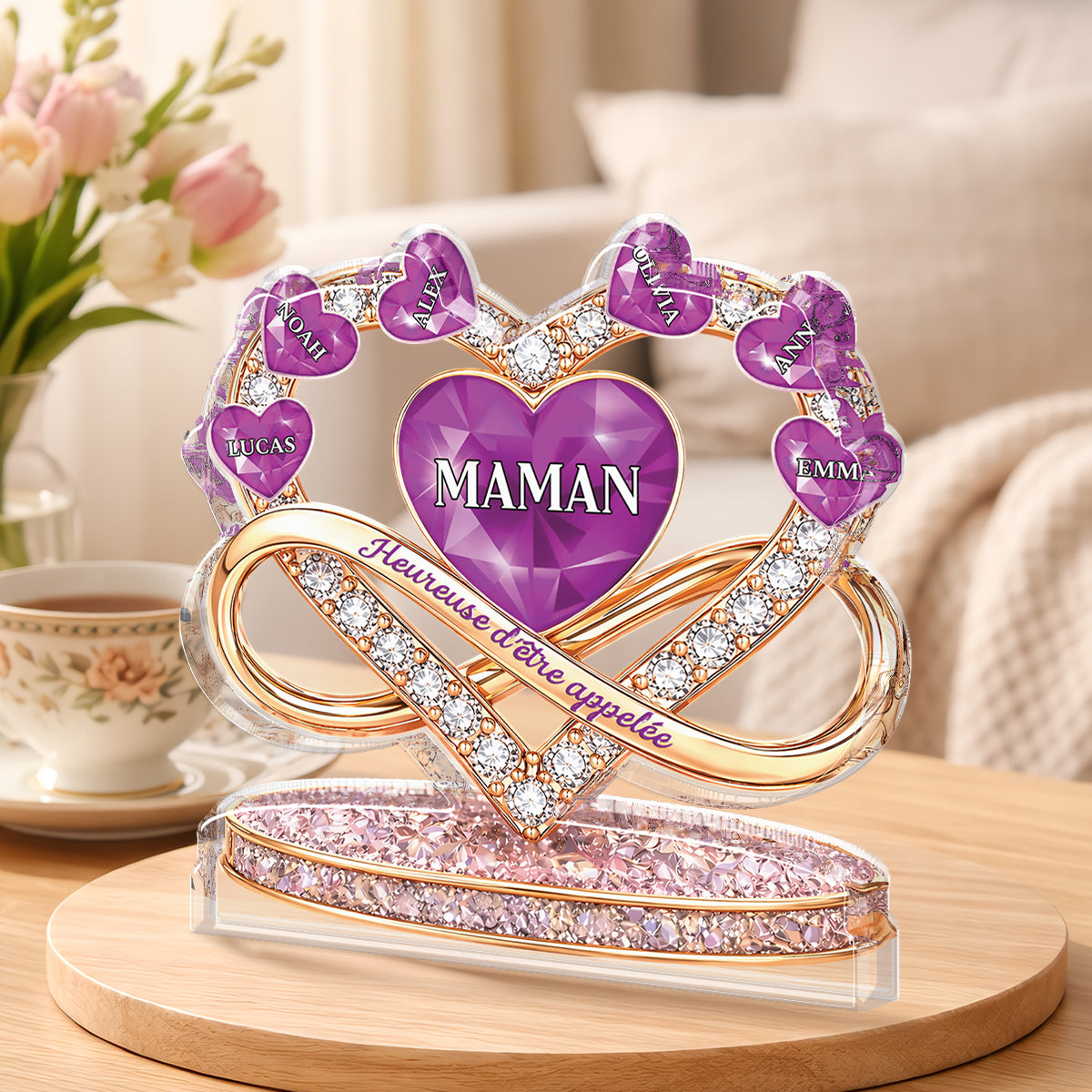 9058AFR1 effet dimpression 3d etre appelee maman mamie bloc acrylique personnalise_ forme decoupee 9058arsvta_3
