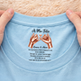 9067AFR2 tee shirt personnalise meilleure amie et soeur avec texte a l_interieur du col blanc je te promets 9067aa6epa