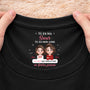 9068AFR2 tee shirt personnalise texte a l_interieur du col noir tu es ma fillefilssoeurfrere 9068aa6fsa