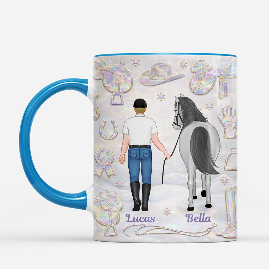 9078MFR2 effet dimpression 3d mug personnalise cheval cadeau pour ceux qui aiment les chevaux 9078m8qch