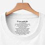 9093AFR1 t shirt personnalise texte a l_interieur du col blanc a mon filsfille tu es aime 9093aa8ema