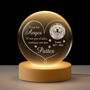 9127LFR1 boule cristal lumineuse personnalisee photo commemorative chienchat tous les anges nont pas dailes 9127l3fpc_70420893 6c7e 48b8 a825 91558099bb53