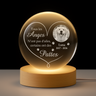 9127LFR1 boule cristal lumineuse personnalisee photo commemorative chienchat tous les anges nont pas dailes 9127l3fpc_70420893 6c7e 48b8 a825 91558099bb53