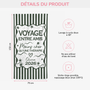 9150BFR3 serviette de plage personnalisee voyage en ete moins cher qu_une therapie 9150bsctf