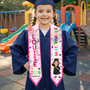 9192FR2 echarpe remise de diplome personnalisee maternelle felicitation ma fille fils 9192abafts