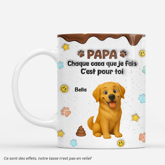 9202MFR1 effet dimpression 3d mug personnalise chien humour c_est pour toi 9202m8eac