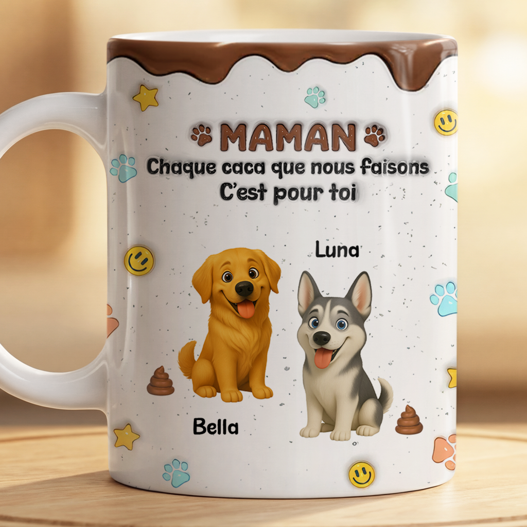 9202MFR2 effet dimpression 3d mug personnalise chien humour c_est pour toi 9202m8eac