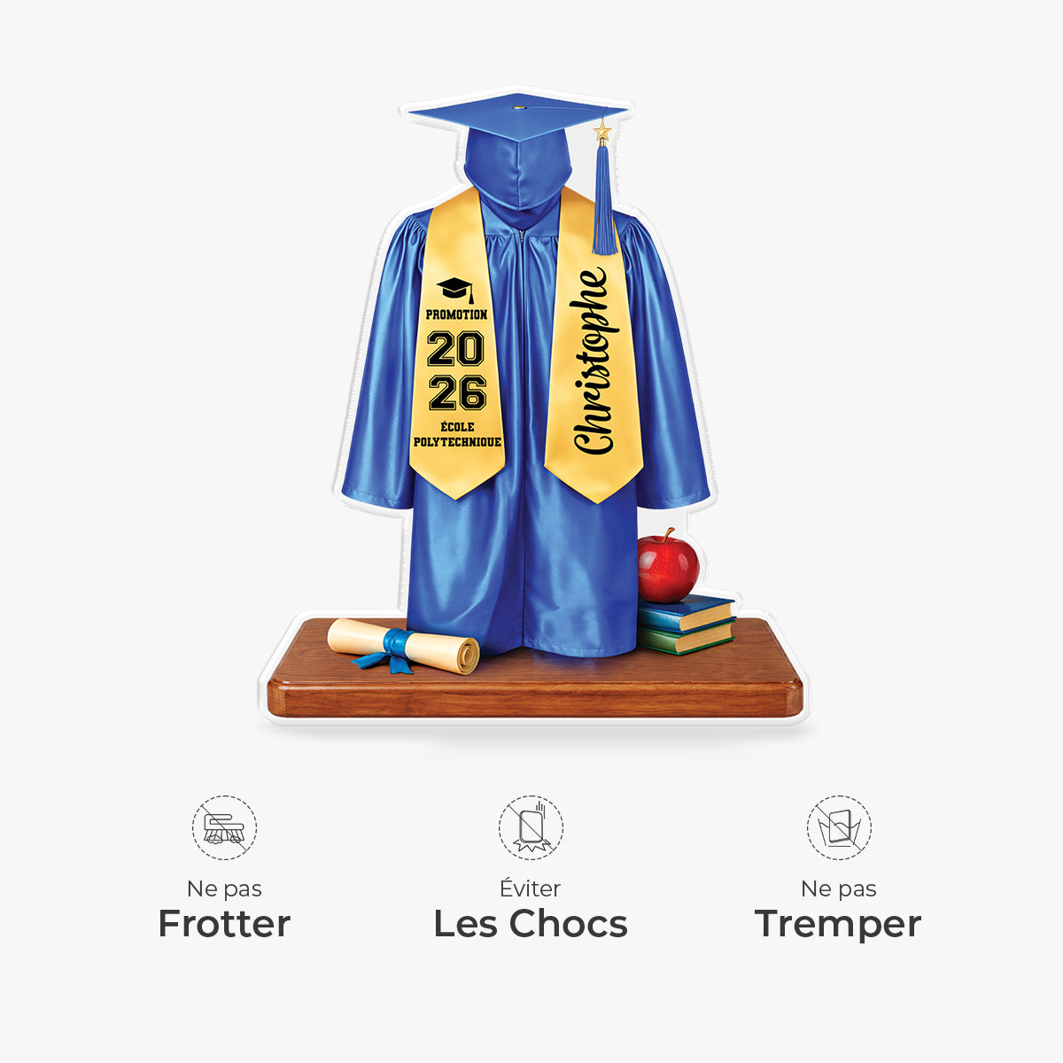 9213AFR1 bloc acrylique personnalise forme originale cadeau remise de diplome_ hommefemme 9213ar6vna_4