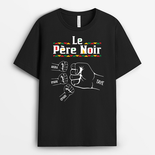 9219AFR1 tee shirt personnalise cadeau maman et papa couleur fonce le pere noir 9219atfzb_4bfc1e6a c31b 4cb9 8485 1f3309ee001f